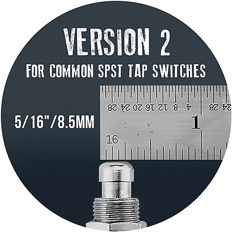 Barefoot Buttons V2 Standard Footswitch Cap