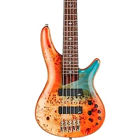 Ibanez Premium SR1605DW 5-String Electric Bass Guitar Autumn Sunset Sky