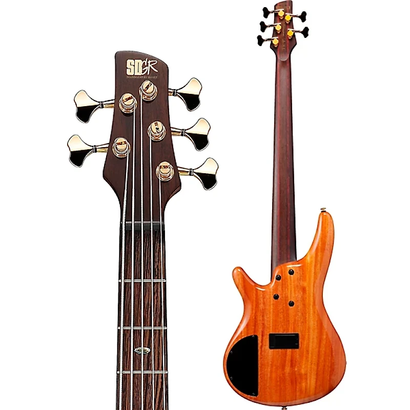 Ibanez Premium SR1605DW 5-String Electric Bass Guitar Autumn Sunset Sky