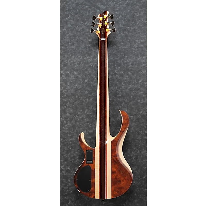 Ibanez Premium BTB1836 6-String Electric Bass Guitar Natural Shadow Low Gloss