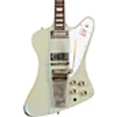 Gibson Custom Murphy Lab 1963 Firebird V With Maestro Vibrola Heavy Aged Electric Guitar Antique Frost Blue