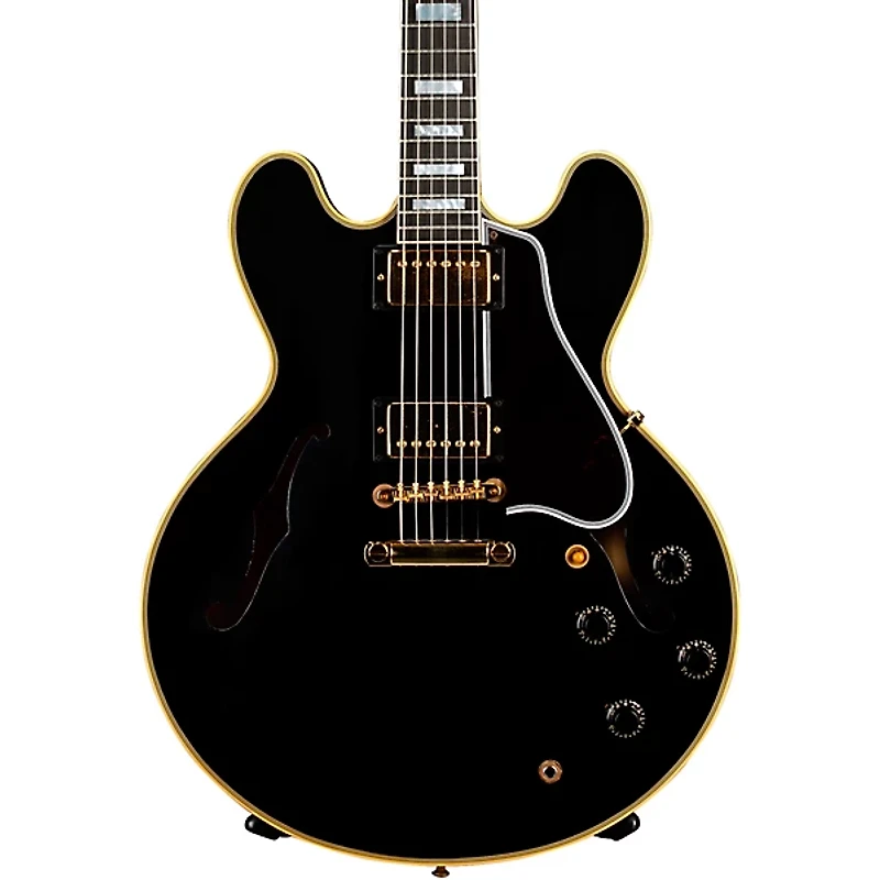 Gibson Custom Murphy Lab 1959 ES-355 Reissue Ultra Light Aged Semi-Hollow Electric Guitar Ebony