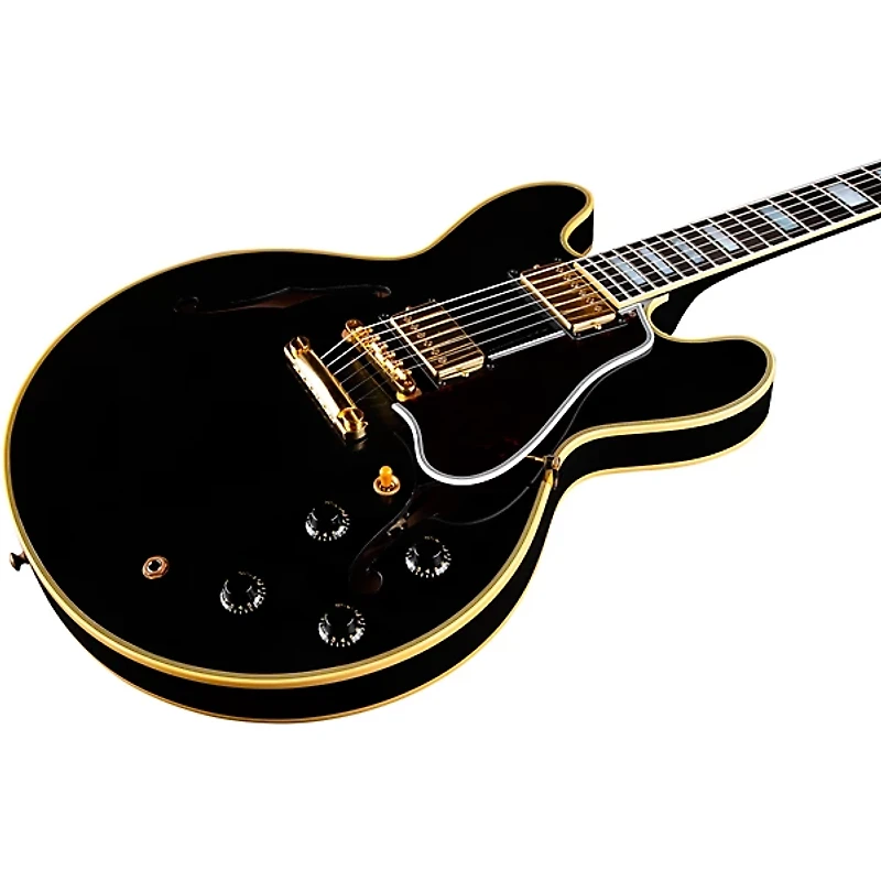 Gibson Custom Murphy Lab 1959 ES-355 Reissue Ultra Light Aged Semi-Hollow Electric Guitar Ebony