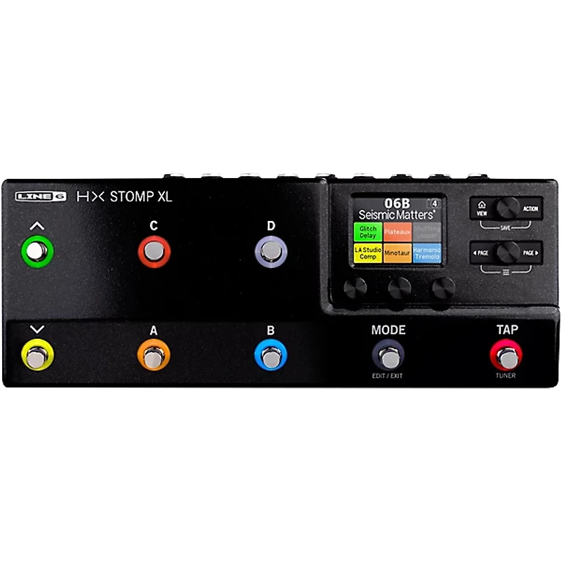 Line 6 HX Stomp XL Multi-Effects Pedal - Black