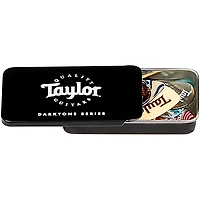 Taylor DarkTone Series Guitar Pick Tin - Black