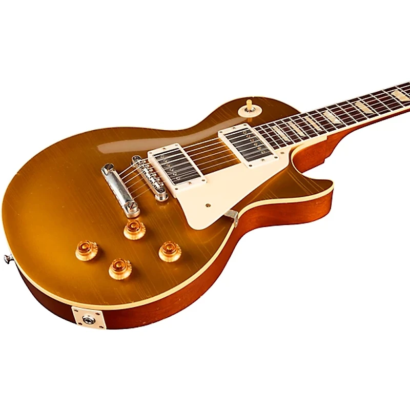 Gibson Custom Murphy Lab 1957 Les Paul Goldtop Darkback Reissue Light Aged Electric Guitar Double Gold