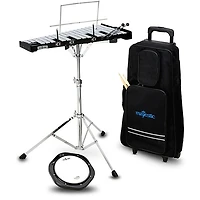 Majestic Bell and Practice Pad Kit With Rolling Cart