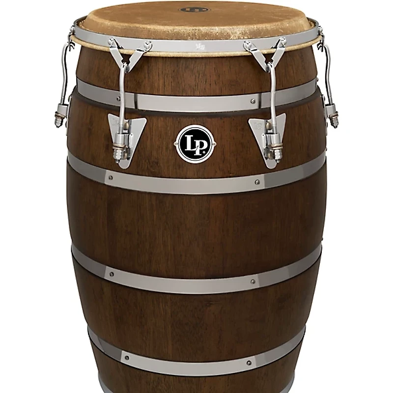 LP 14" Siam Oak Barril De Bomba With Chrome-Plated Hardware