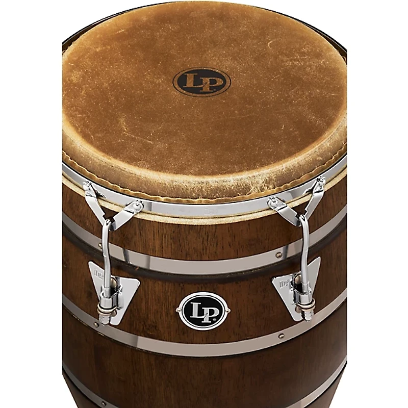 LP 14" Siam Oak Barril De Bomba With Chrome-Plated Hardware