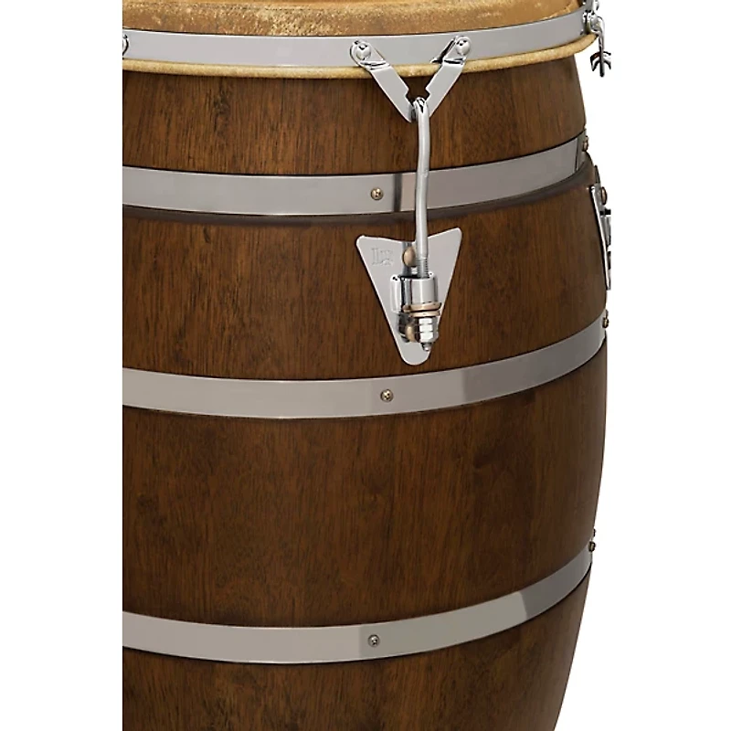 LP 14" Siam Oak Barril De Bomba With Chrome-Plated Hardware