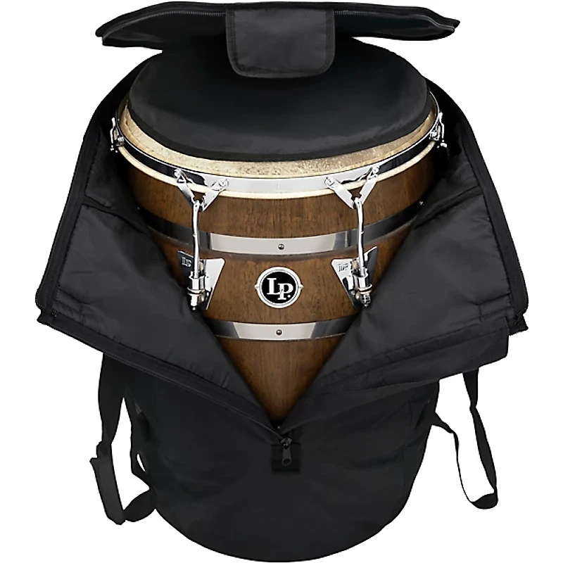LP 14" Siam Oak Barril De Bomba With Chrome-Plated Hardware