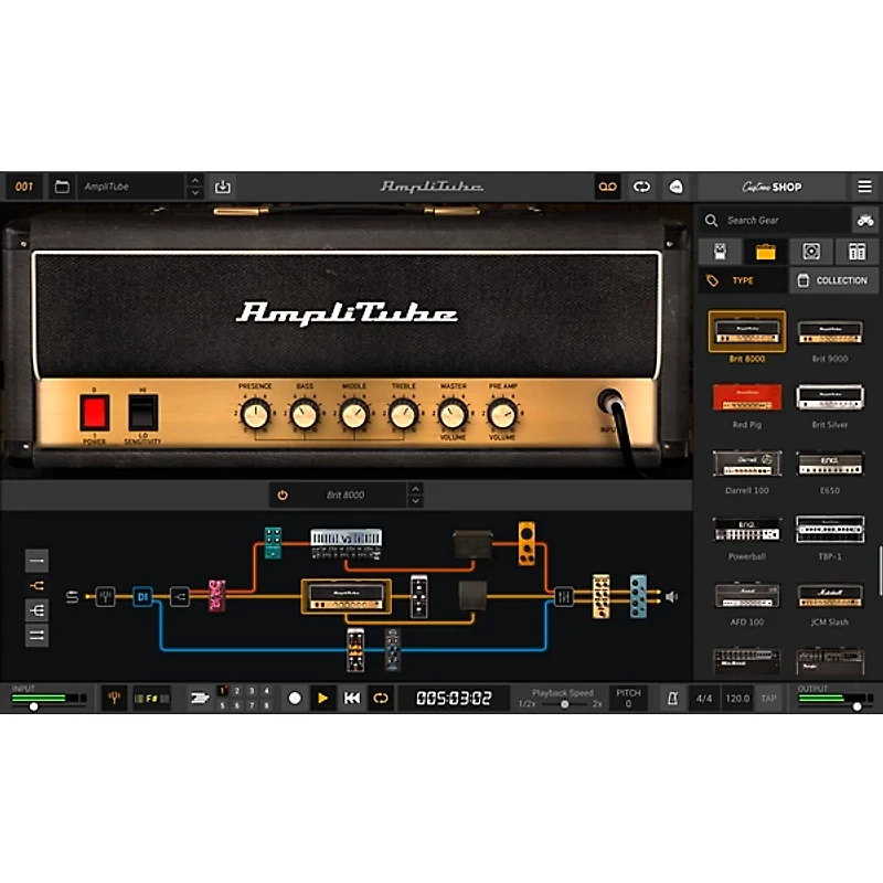 IK Multimedia AmpliTube 5 Upgrade (Download)