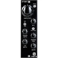 Meris Ottobit 500 Series Bitcrusher Effects Black