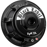 Electro-Voice EVM12L Black Label 8 Ohm Speaker Black
