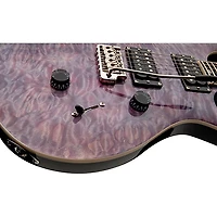 PRS SE Custom 24 Quilted Carved Top With Ebony Fingerboard Electric Guitar - Violet