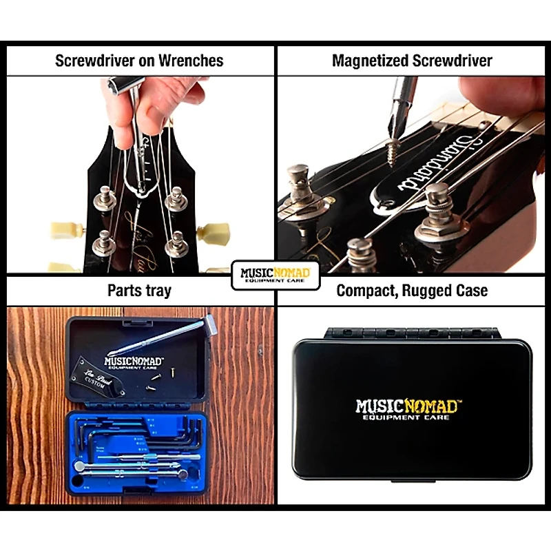 Music Nomad Premium Guitar Tech Truss Rod Wrench Set