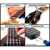 Music Nomad Premium Guitar Tech Truss Rod Wrench Set