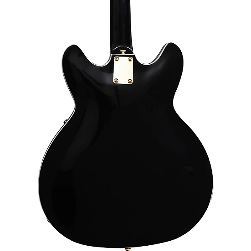 Hagstrom '67 Viking II Hollowbody Electric Guitar Standard Black Gloss