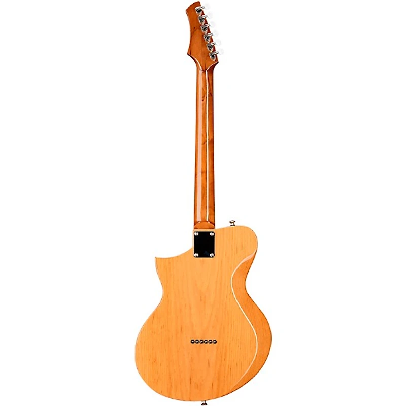 Kauer Guitars Korona FT Pine Electric Guitar Seafoam Metal Flake
