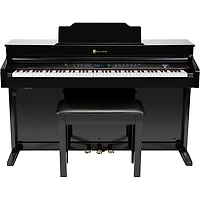 Williams Overture III 88-Key Console Digital Piano With Bench - Ebony