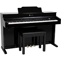 Williams Overture III 88-Key Console Digital Piano With Bench - Ebony