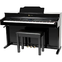 Williams Overture III 88-Key Console Digital Piano With Bench - Ebony