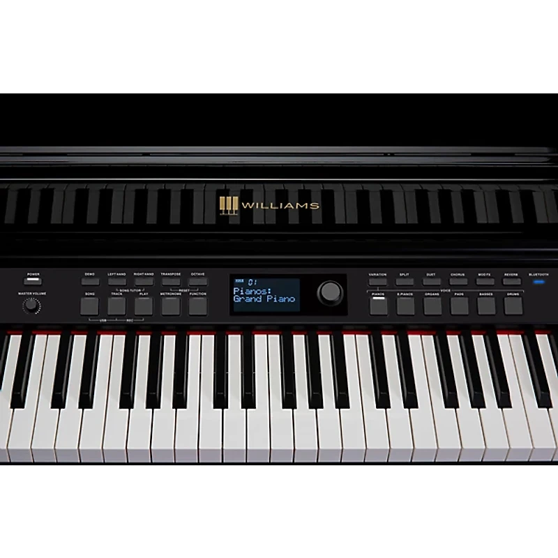Williams Overture III 88-Key Console Digital Piano With Bench - Ebony