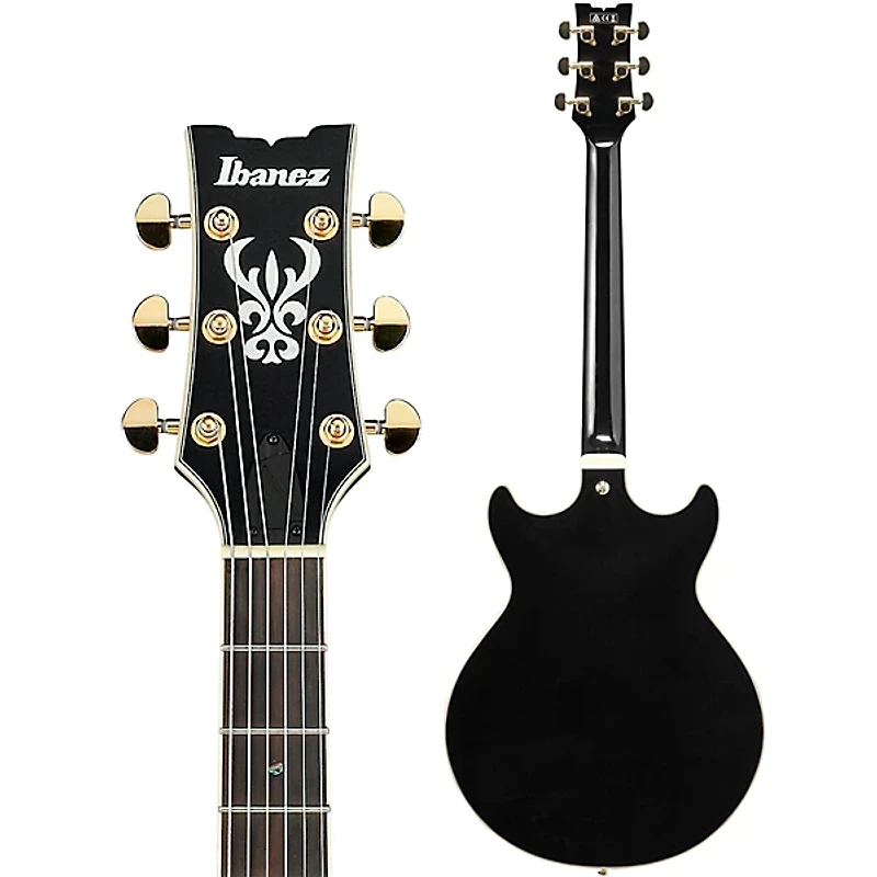 Ibanez Artcore AMH90 Full-Hollowbody Electric Guitar Black