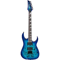 Ibanez GRGR221PA GRG Series 6-String Electric Guitar Aqua Burst