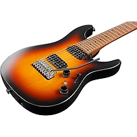 Ibanez Prestige AZ24027 7-String Electric Guitar Tri Fade Burst Flat