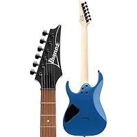 Ibanez RG421EX RG Series 6-String Electric Guitar Prussian Blue Metallic