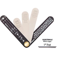 Music Nomad Precision Truss Rod Gauge With Pick Capo