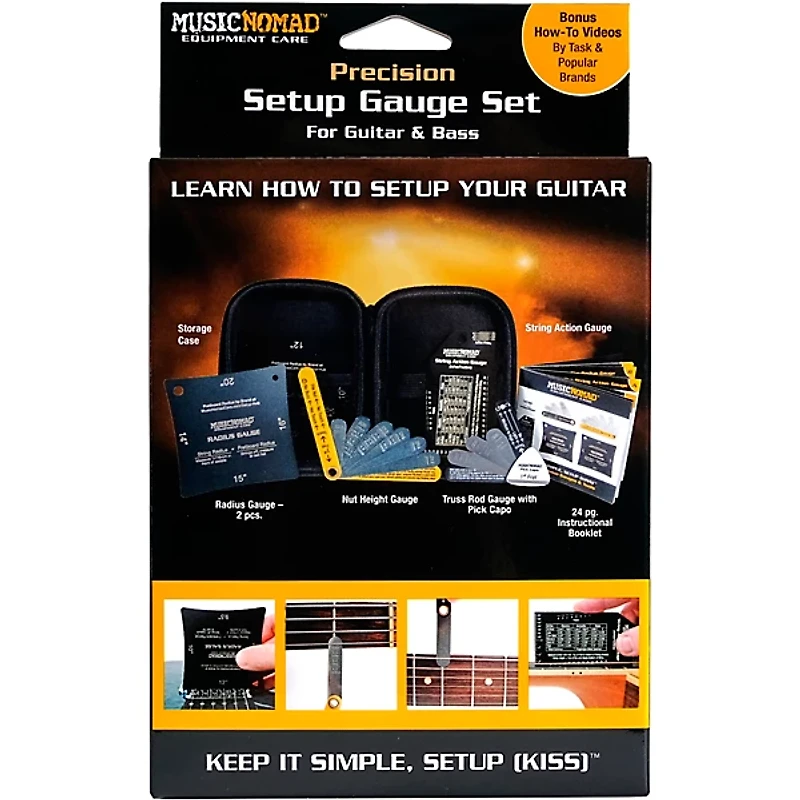 Music Nomad Precision Setup Gauge Set, 6-Piece