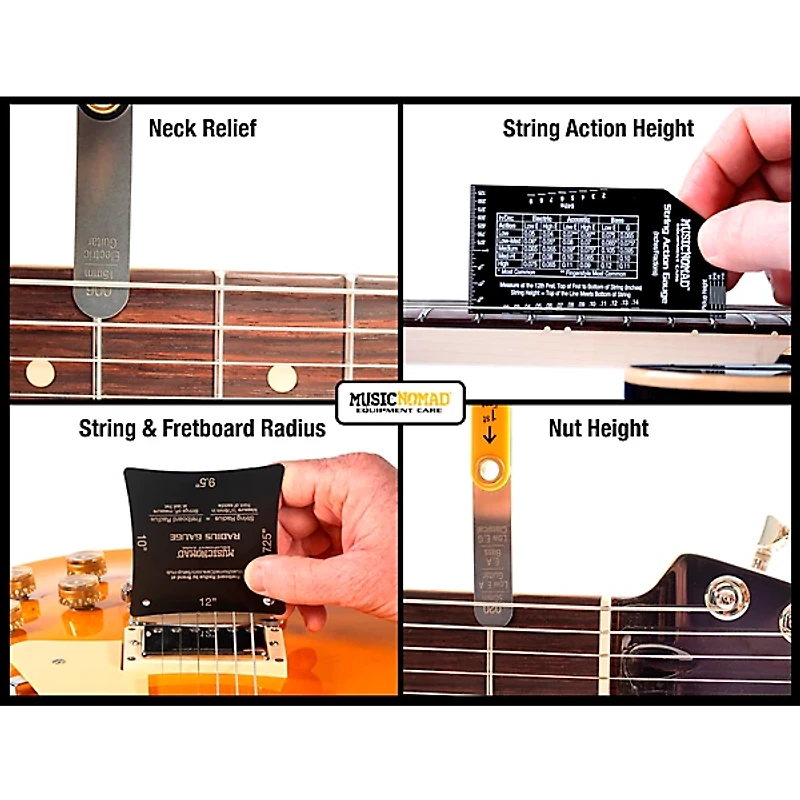 Music Nomad Precision Setup Gauge Set, 6-Piece