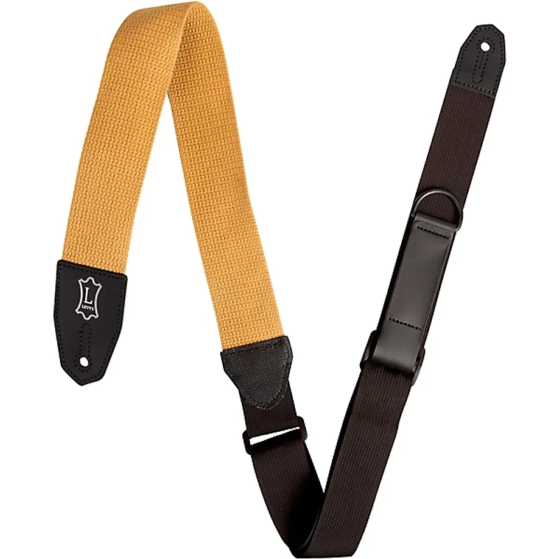 Levy's MRHC 2 inch Wide Cotton RipChord Guitar Strap
