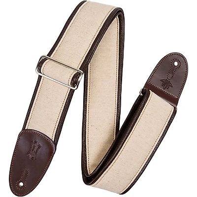 Levy's MHG 2.5" Wide Hemp Guitar Strap Natural