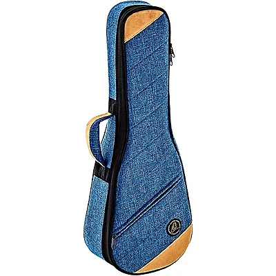 Ortega Ukulele Tenor Reinforced Soft Case Blue Black