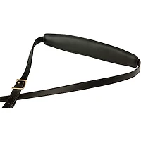 Fender Long Mustang Saddle Leather Guitar Strap