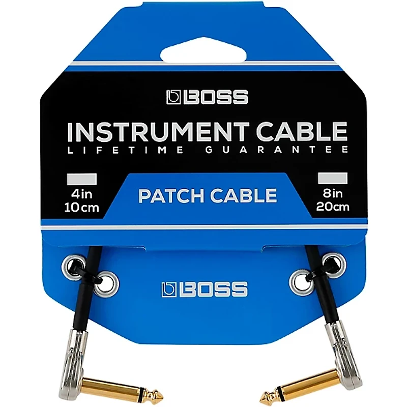 BOSS Space-Saving Pancake Cable 4" 3-Pack 4 in.