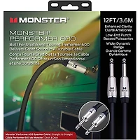Monster Cable Prolink Performer 600 Speaker Cable 12 ft. Black