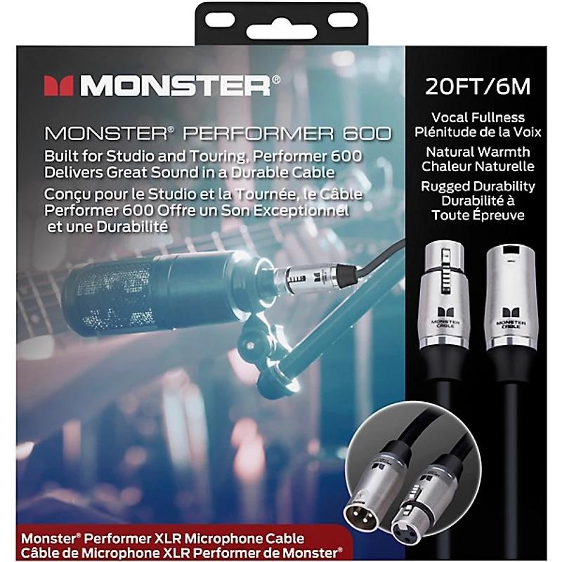 Monster Cable Prolink Performer 600 Microphone Cable