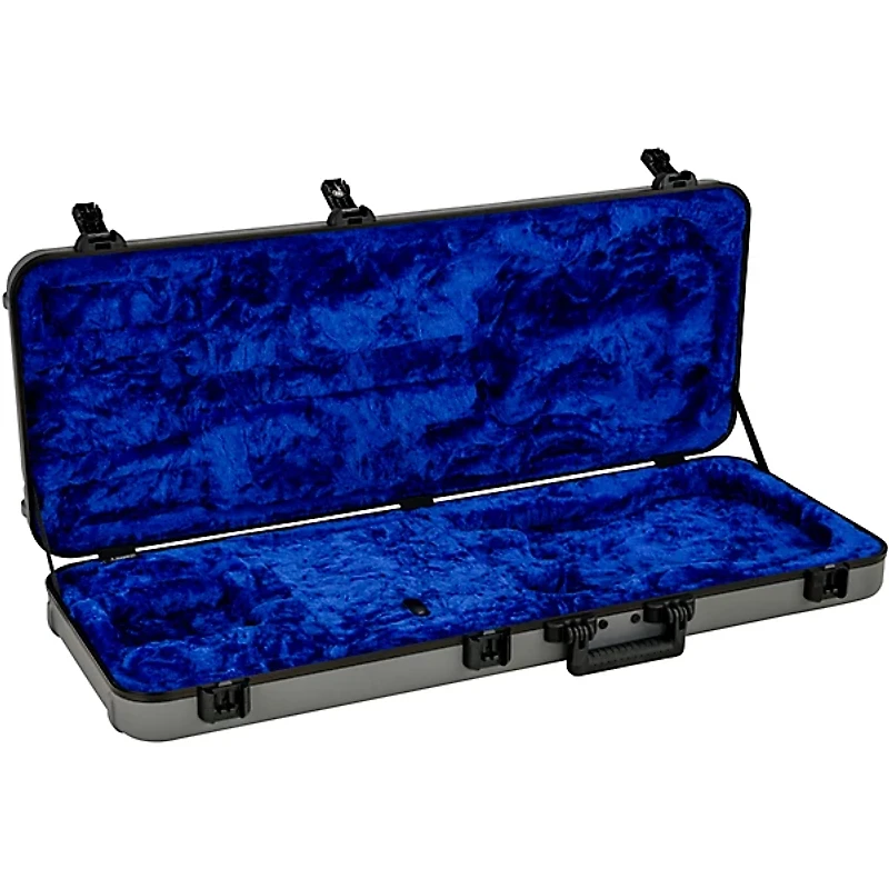 Fender Deluxe Molded Strat/Tele Case Inca Silver Lake Placid Blue