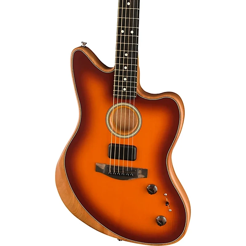 Fender American Acoustasonic Jazzmaster Acoustic-Electric Guitar