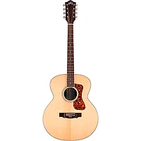 Guild BT-258E Deluxe Westerly Collection 8-String Baritone Jumbo Acoustic-Electric Guitar Natural
