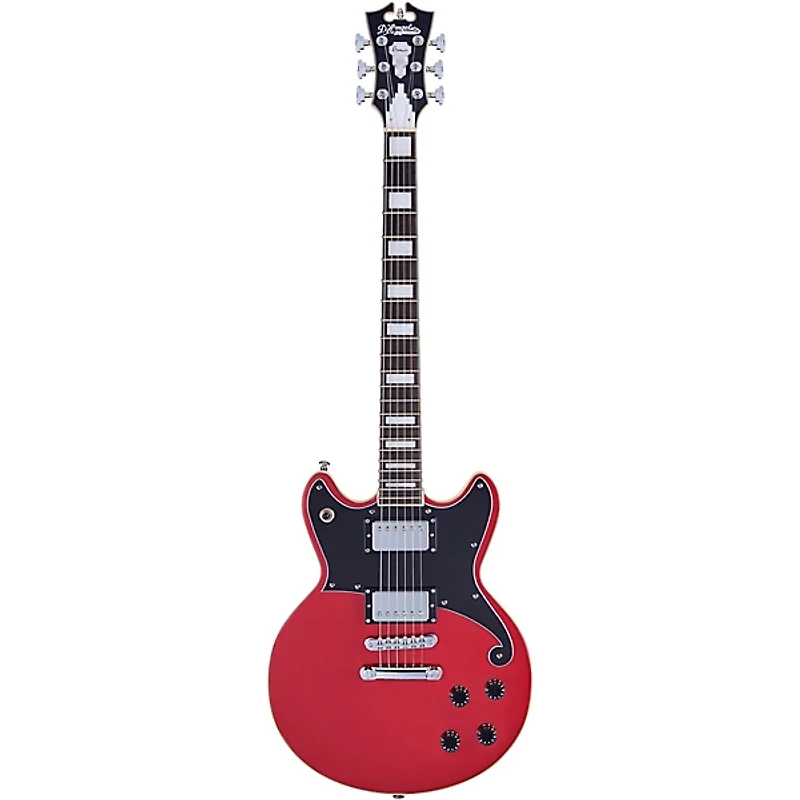 D'Angelico Premiere Series Brighton Solid Body Electric Guitar Double Cutaway Stopbar Tailpiece
