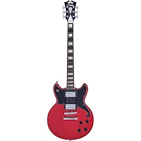 D'Angelico Premiere Series Brighton Solid Body Electric Guitar Double Cutaway Stopbar Tailpiece
