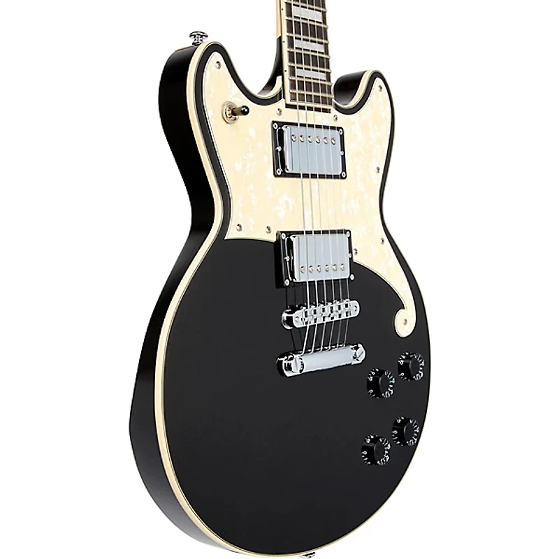 D'Angelico Premiere Series Brighton Solid Body Electric Guitar Double Cutaway Stopbar Tailpiece