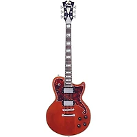 D'Angelico Deluxe Series Atlantic Solid Body Electric Guitar With USA Seymour Duncan Humbuckers and Stopbar Tailpiece