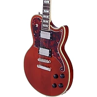 D'Angelico Deluxe Series Atlantic Solid Body Electric Guitar With USA Seymour Duncan Humbuckers and Stopbar Tailpiece