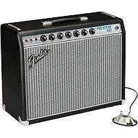 Fender '68 Custom Pro Reverb 40W 1x12 Guitar Combo Amp - Black